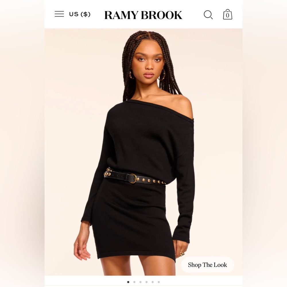 NWT Ramy Brook knit mini dress
